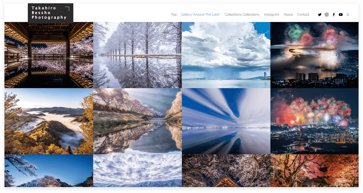 Nature Photography Website by Takahiro Bessho