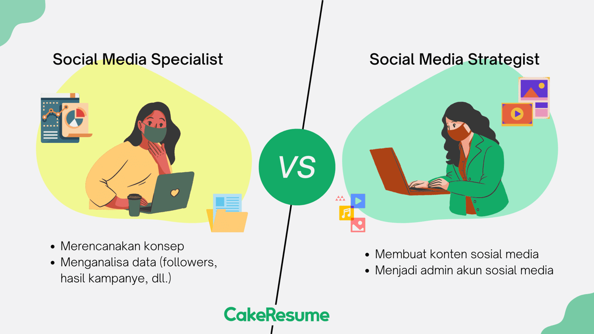 perbedaan social media strategist dan social media specialist, social media specialist