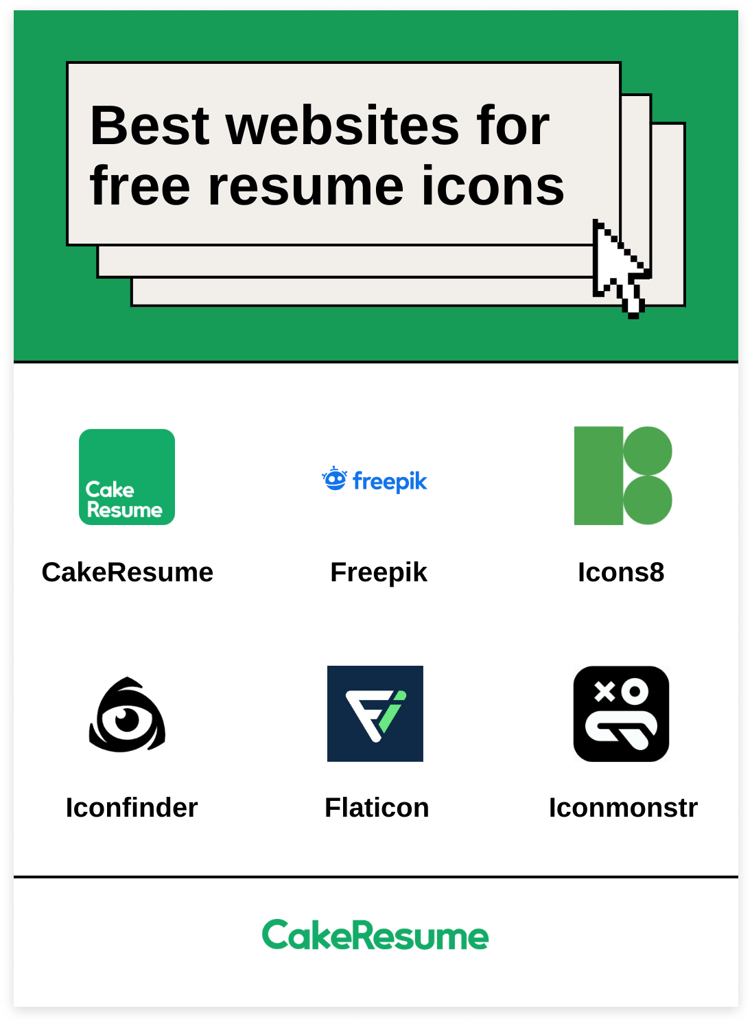Website for Free Resume Icons