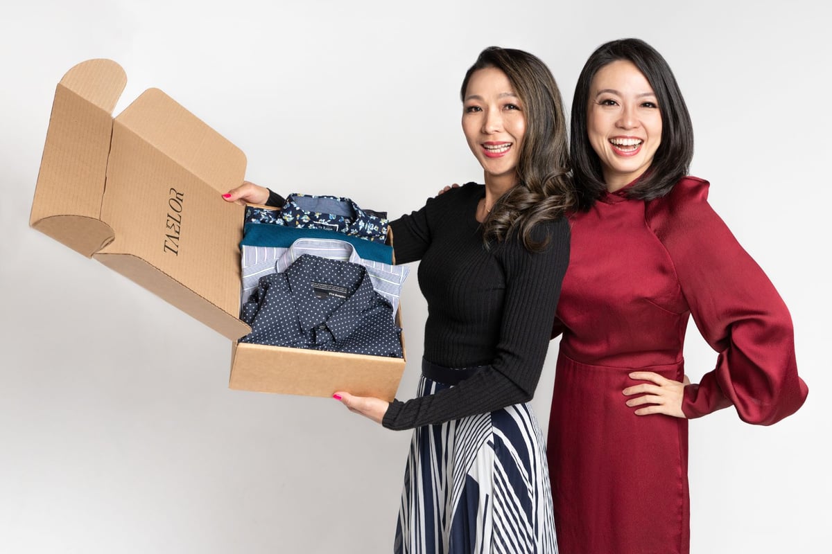 Taelor's Founders, Phoebe Tan (left) and Anya Cheng (right) (Photo Credit _Chris Lee)