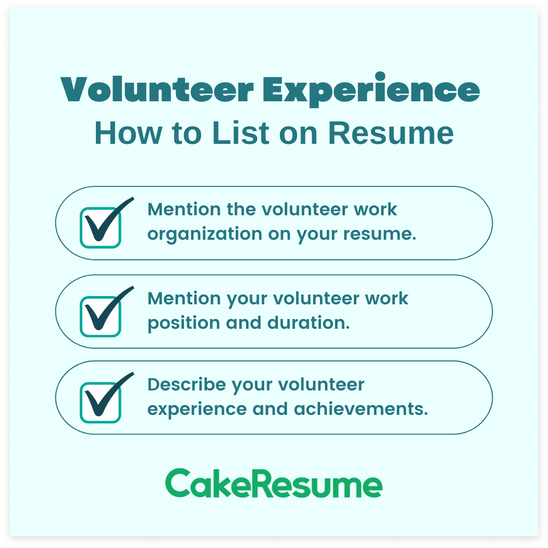 Volunteer Experience on Resume