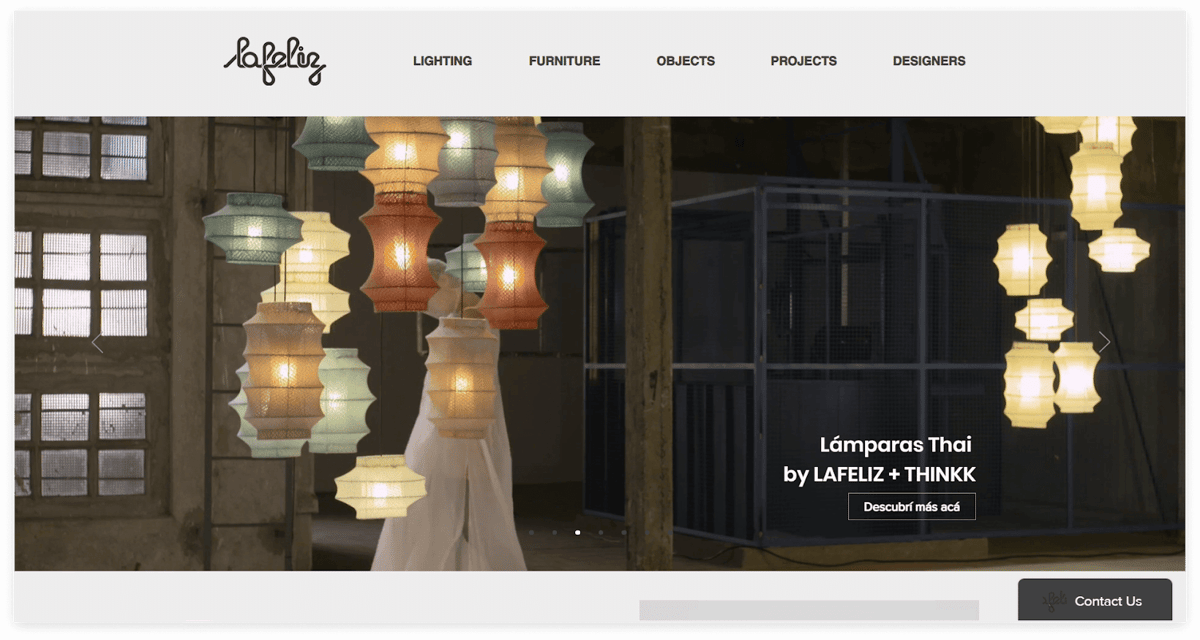 Online industrial design portfolio by Lafeliz