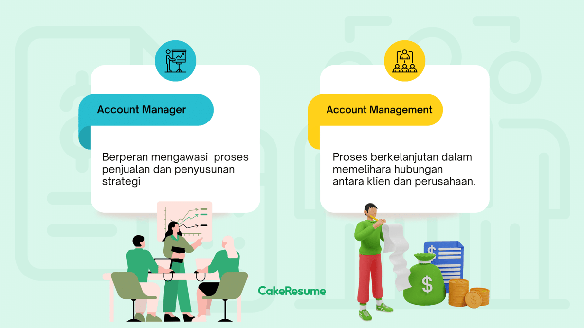 Perbedaan account manager dan account management