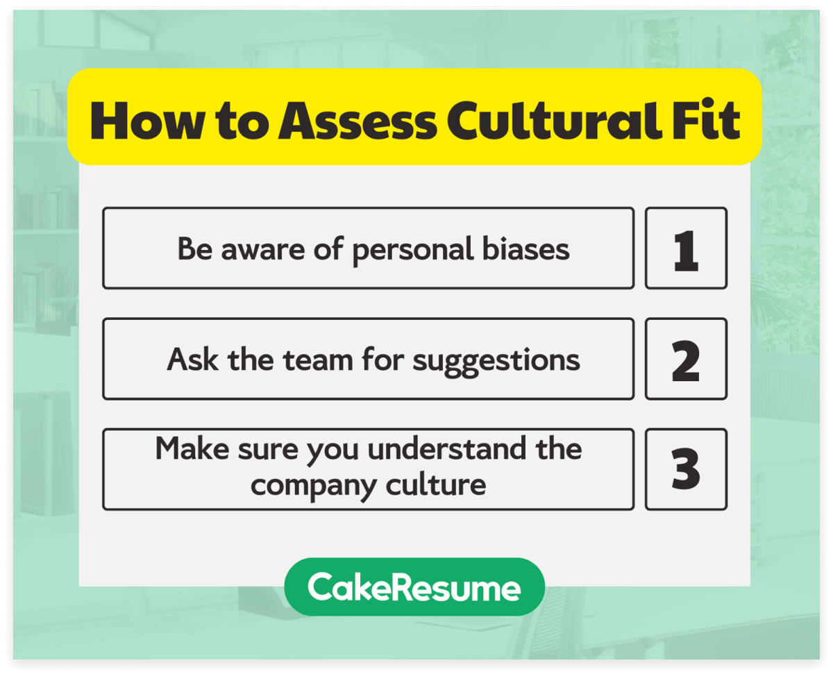 how to assess cultural fit