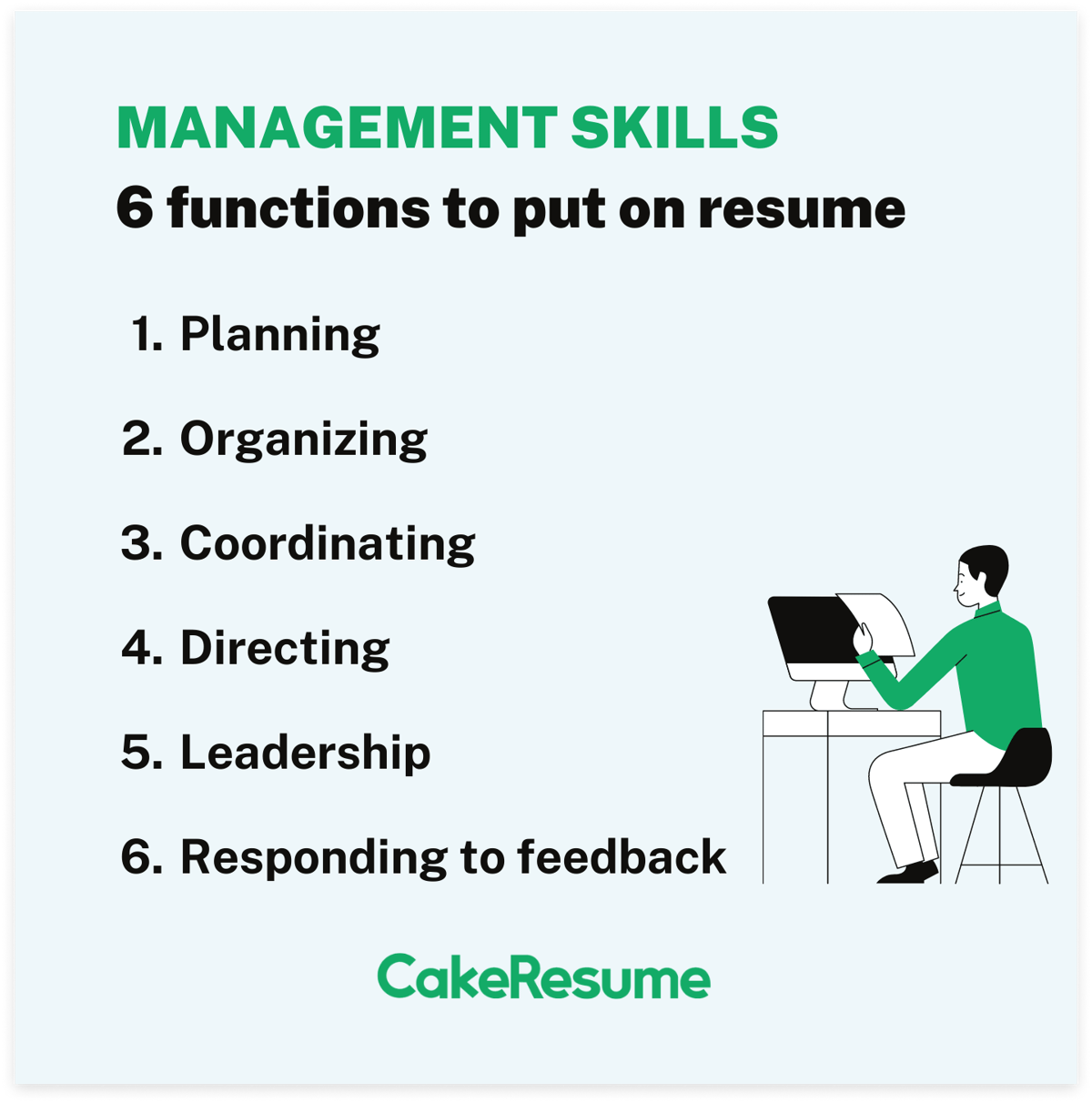 Management Skills for Resume